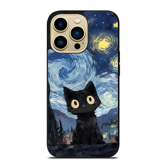 Van Googh Cat Meme iPhone 15 Case