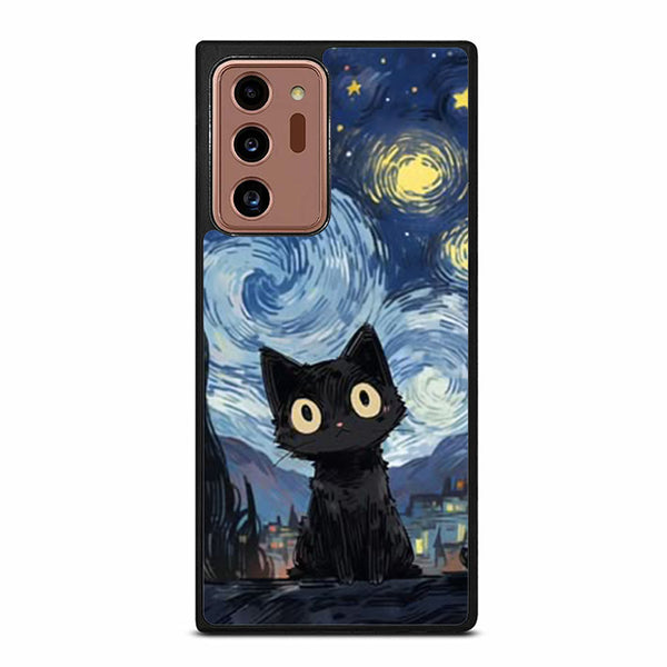 Van Googh Cat Meme Samsung Note 20 Case