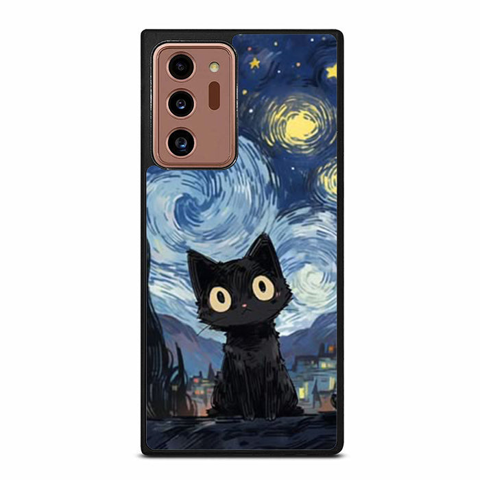 Van Googh Cat Meme Samsung Note 20 Case