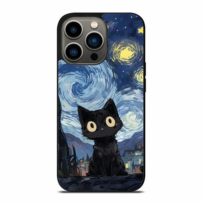 Van Googh Cat Meme iPhone 13 Case