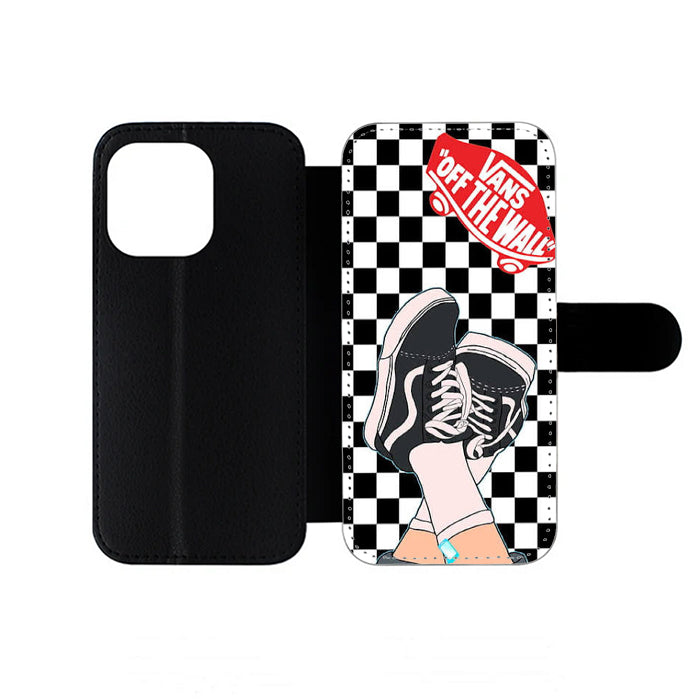 Vans Off The Wall Shoes iPhone Wallet Case