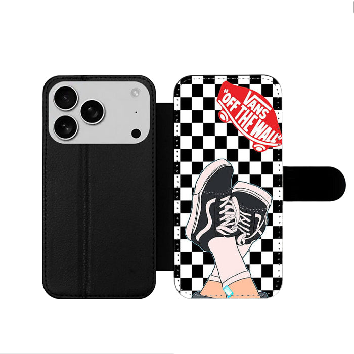 Vans Off The Wall Shoes iPhone 17 Wallet Case