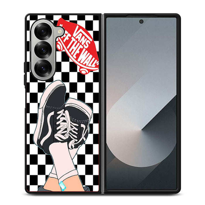 Vans Off The Wall Shoes Samsung Z Fold Case