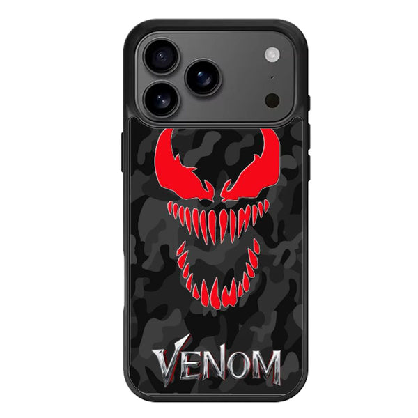 Venom Black Camo iPhone 17 Case