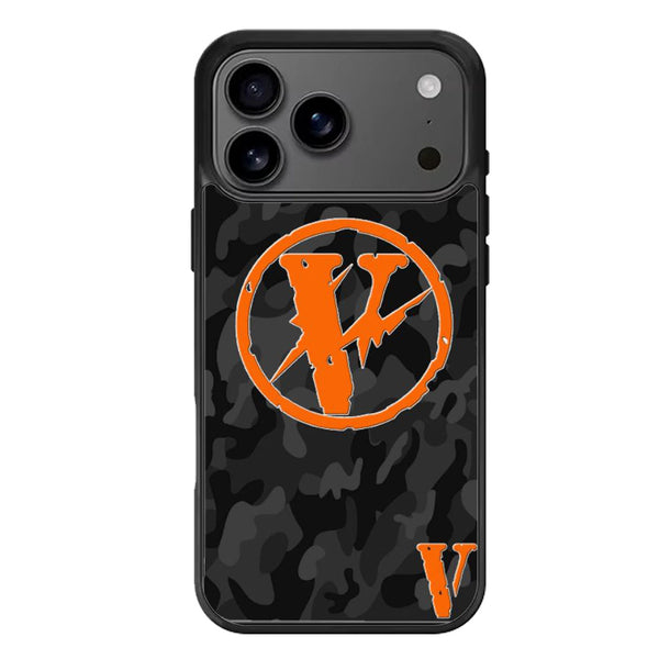 Vlone Black Camo iPhone 17 Case
