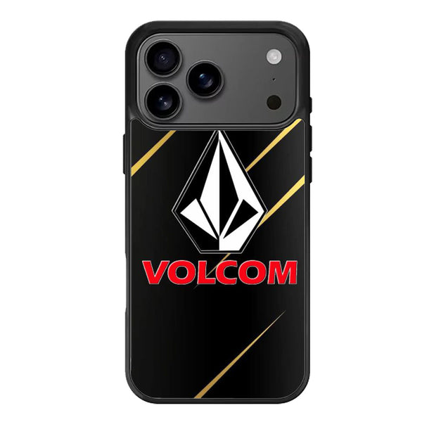 Volcom Black Metallic iPhone 17 Case