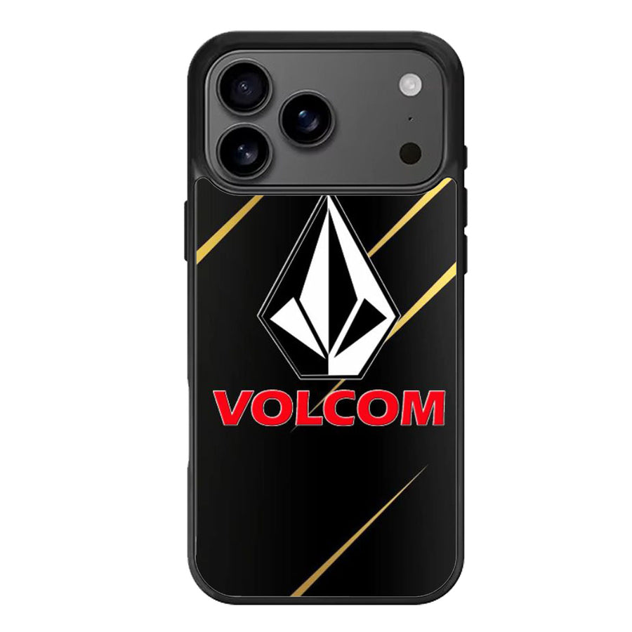 Volcom Black Metallic iPhone 17 Case
