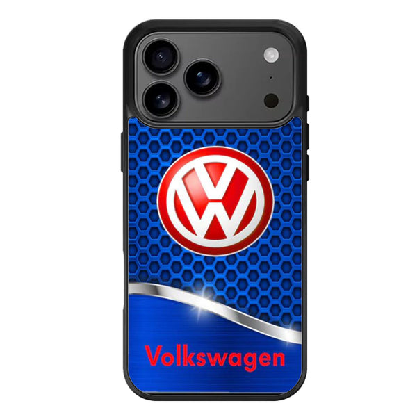 Volkswagen Blue Metallic iPhone 17 Case
