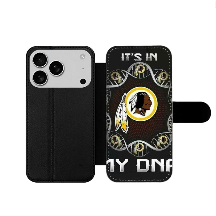 Washington Redskins Dna iPhone 17 Wallet Case