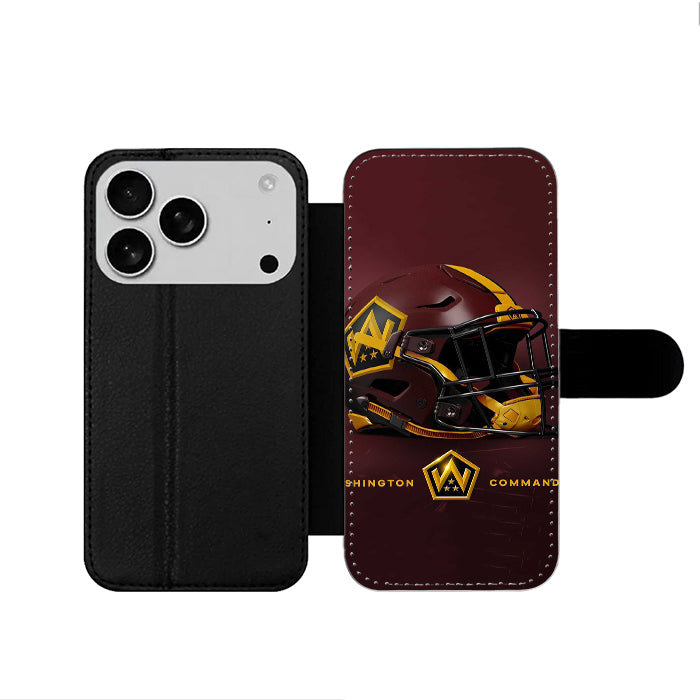 Washington Commanders iPhone 17 Wallet Case