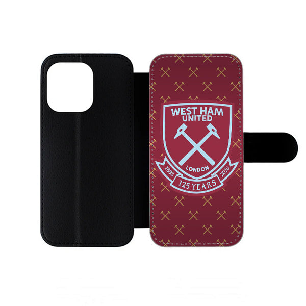 West Ham United Red Logo iPhone Wallet Case