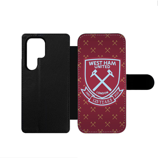 West Ham United Red Logo Samsung Wallet Case