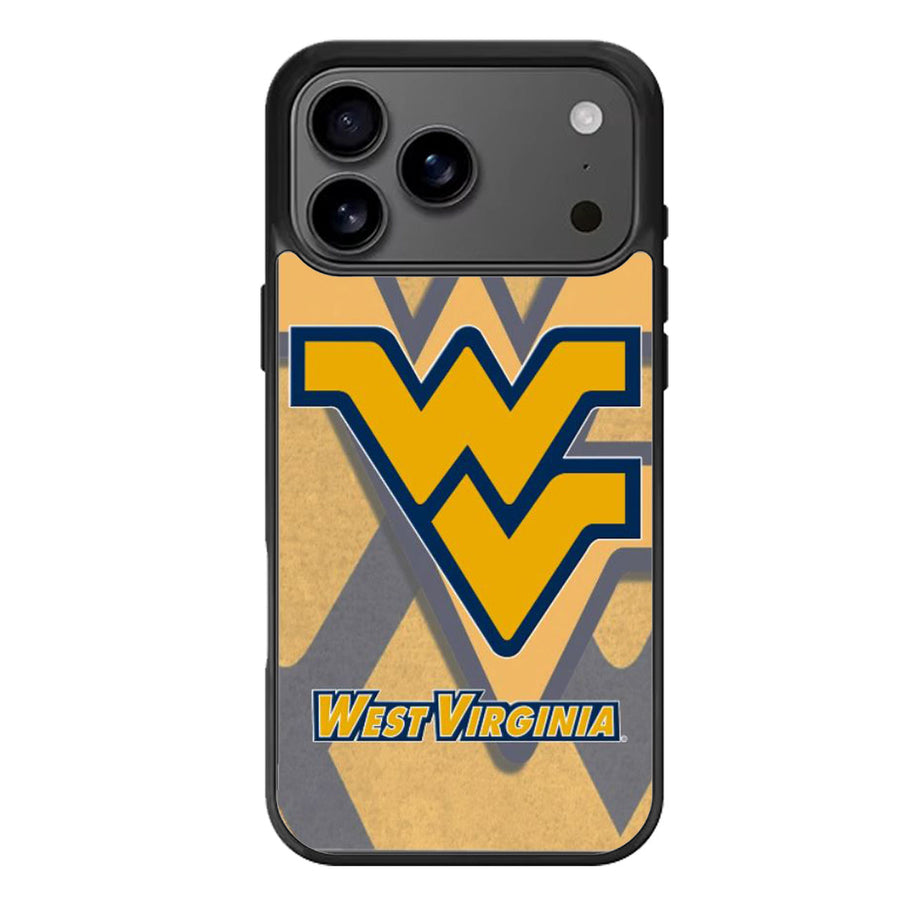 West Virginia Mountaineers Wallpaper iPhone 17 Case