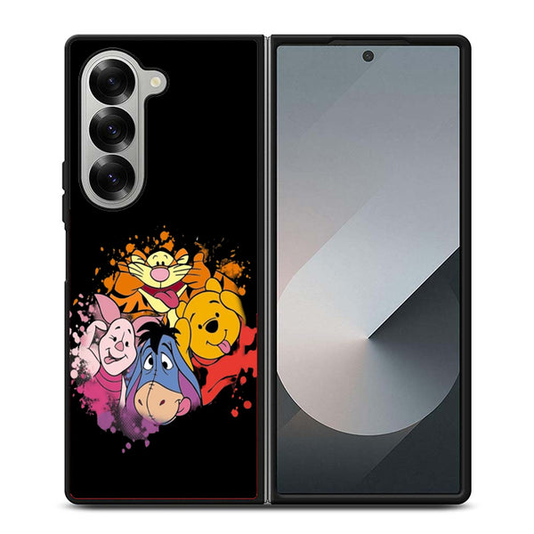 Winnie The Pooh And Friends Samsung Z Fold 6 Case