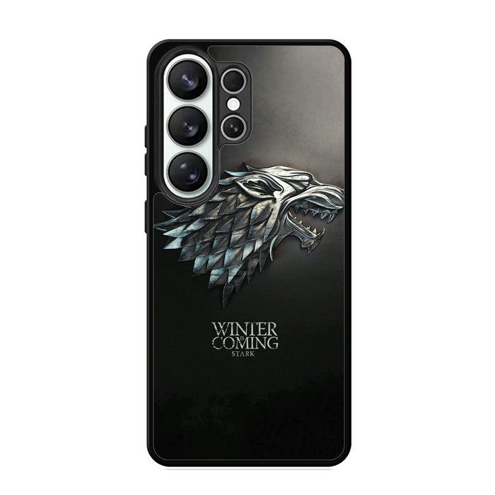 Winter Is Coming House Stark Samsung S26 Case