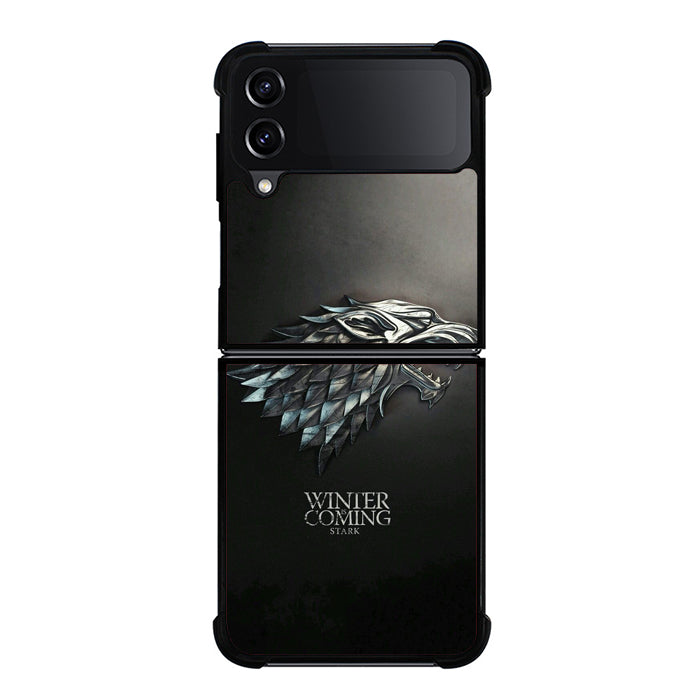 Winter Is Coming House Stark Samsung Z Flip Case