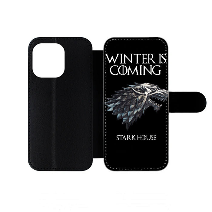 Winter Is Coming Stark House iPhone Wallet Case