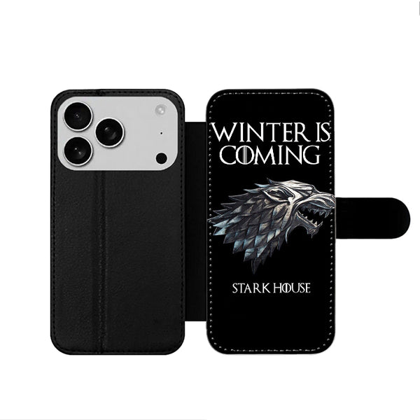 Winter Is Coming Stark House iPhone 17 Wallet Case