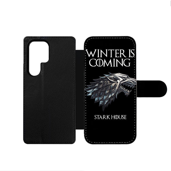 Winter Is Coming Stark House Samsung Wallet Case