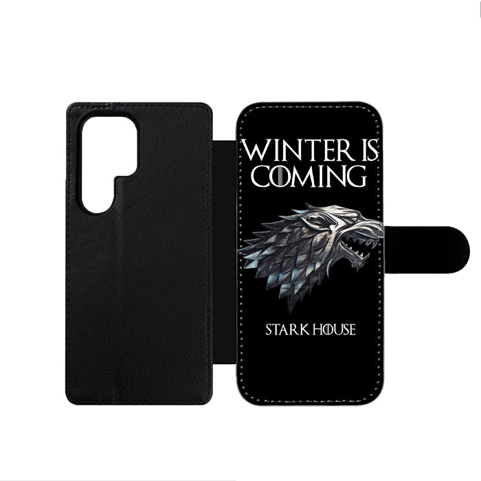 Winter Is Coming Stark House Samsung Wallet Case