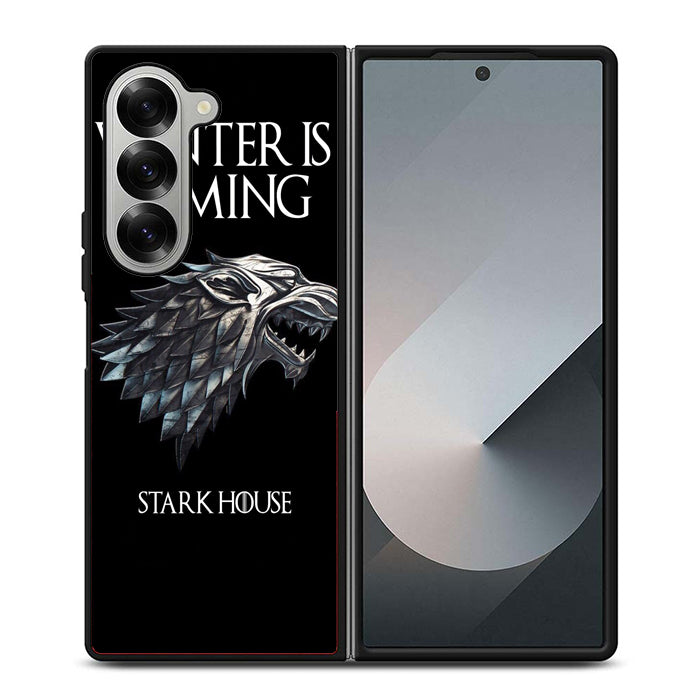 Winter Is Coming Stark House Samsung Z Fold Case