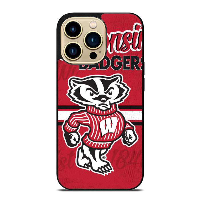 Wisconsin Badgers Mascot iPhone 14 Case