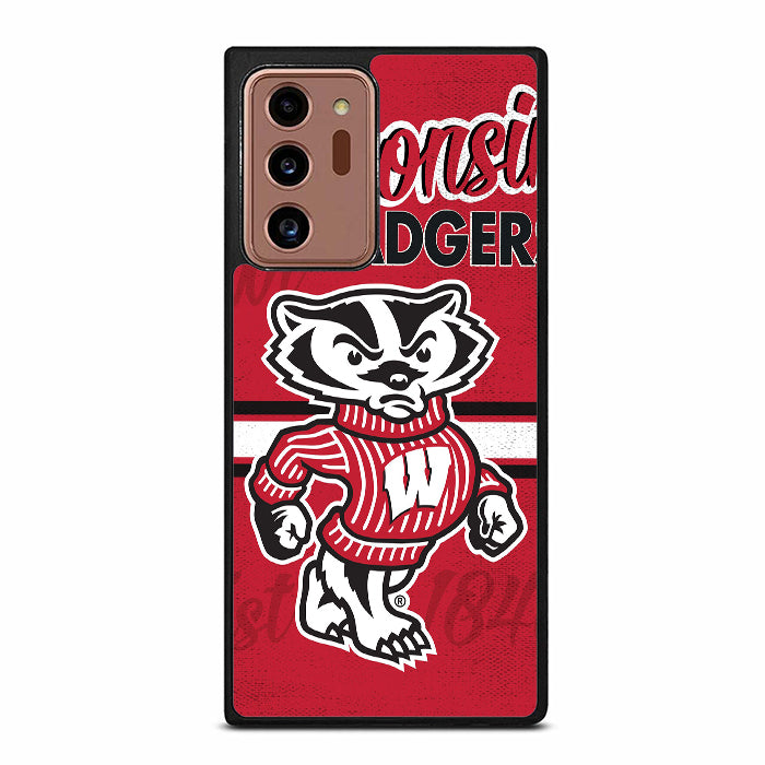 Wisconsin Badgers Mascot Samsung Note 20 Case
