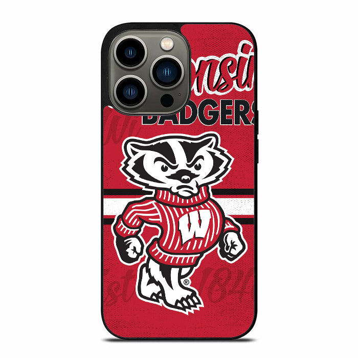 Wisconsin Badgers Mascot iPhone 13 Case