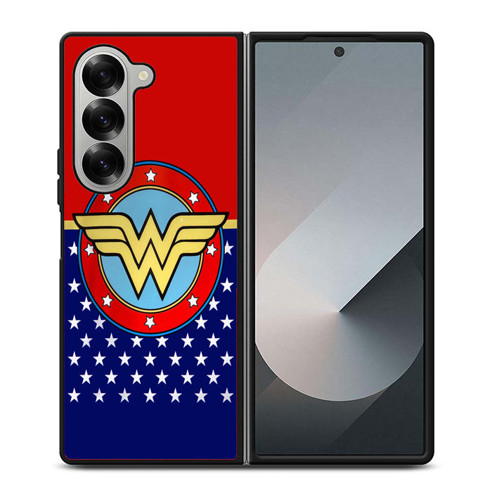 Wonder Woman Logo Dc Samsung Z Fold 6 Case