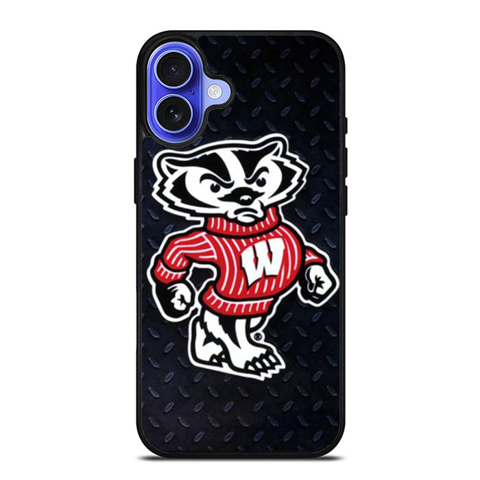 Wsconsin Badger Mascot Steel iPhone 17 Case