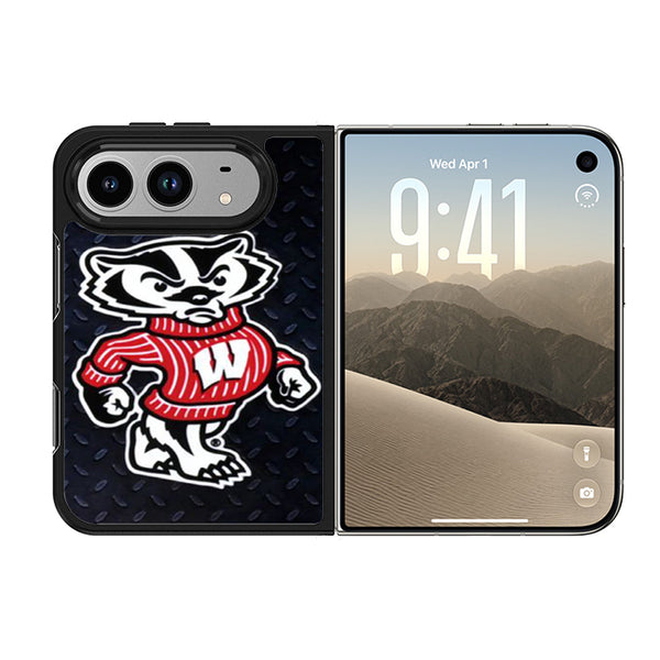 Wsconsin Badger Mascot Steel iPhone Duo Case