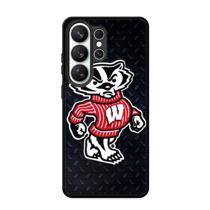 Wsconsin Badger Mascot Steel Samsung S26 Case
