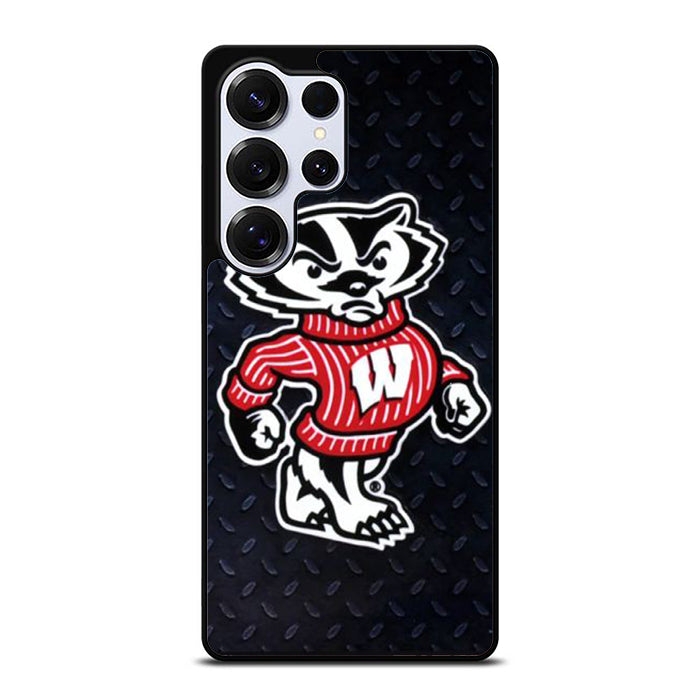 Wsconsin Badger Mascot Steel Samsung S25 Case
