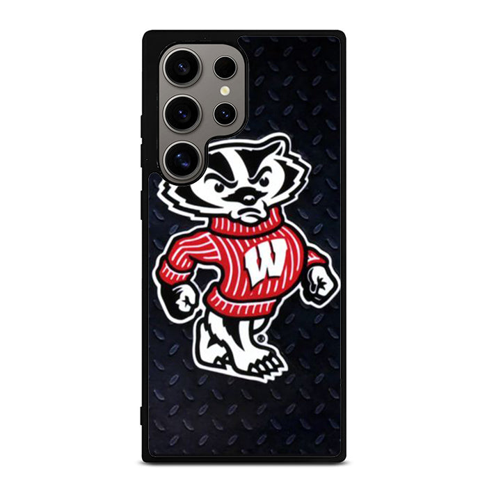 Wsconsin Badger Mascot Steel Samsung S24 Case