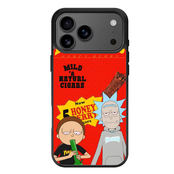 Backwoods Rick Morty iPhone 17 Case