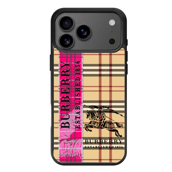 Burberry Combine Striped iPhone 17 Case