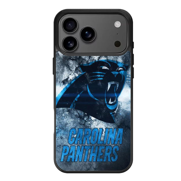 Carlina Panthers Logo iPhone 17 Case