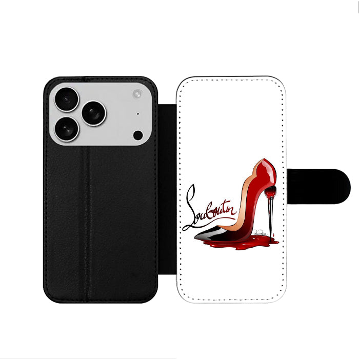 Christian Louboutin Illustration iPhone 17 Wallet Case