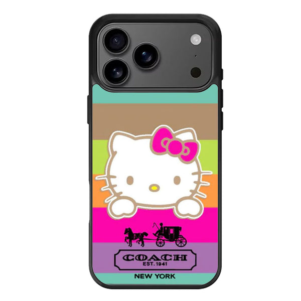 Coach Ny Hello Kitty Cover iPhone 17 Case