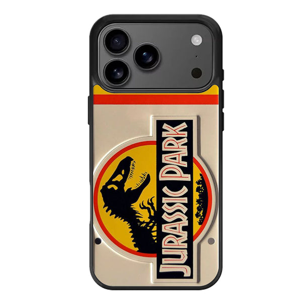 Jurassic Park License Plate 18 iPhone 17 Case