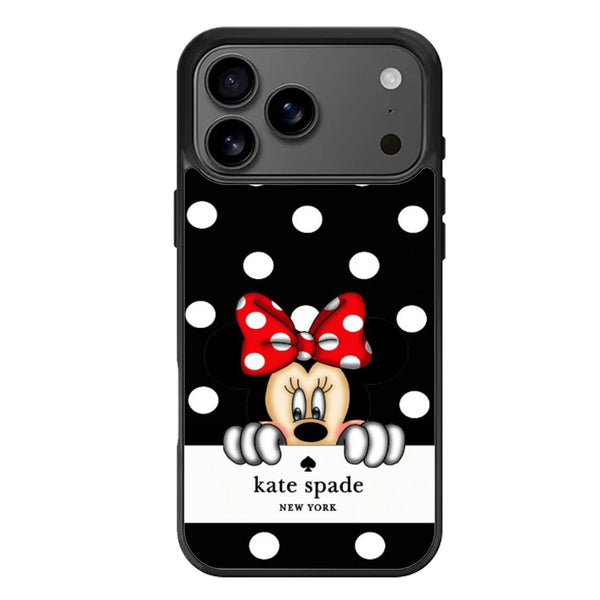 Katespade Ny Polkadot Black iPhone 17 Case