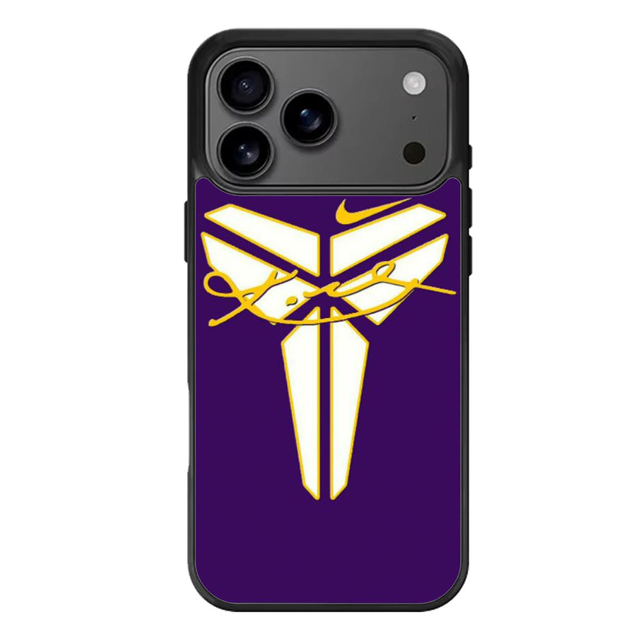 Kobe Bryant Signature iPhone 17 Case