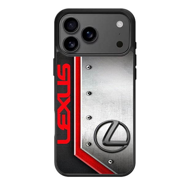 Lexus Logo Metal Cover iPhone 17 Case