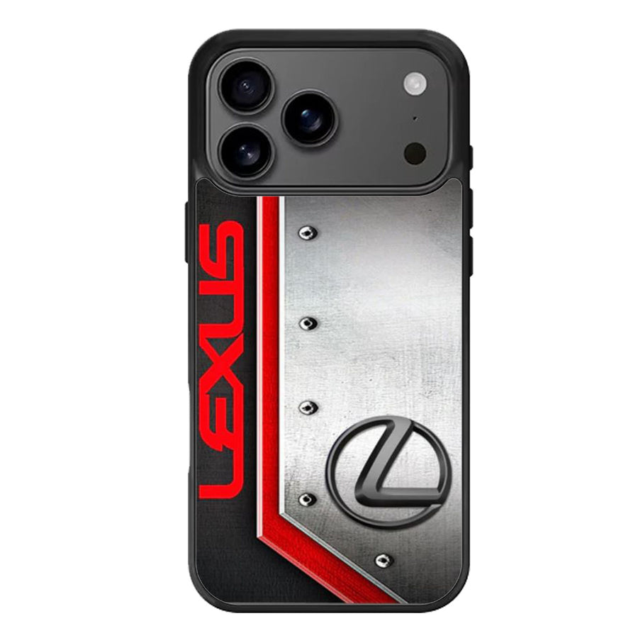 Lexus Logo Metal Cover iPhone 17 Case