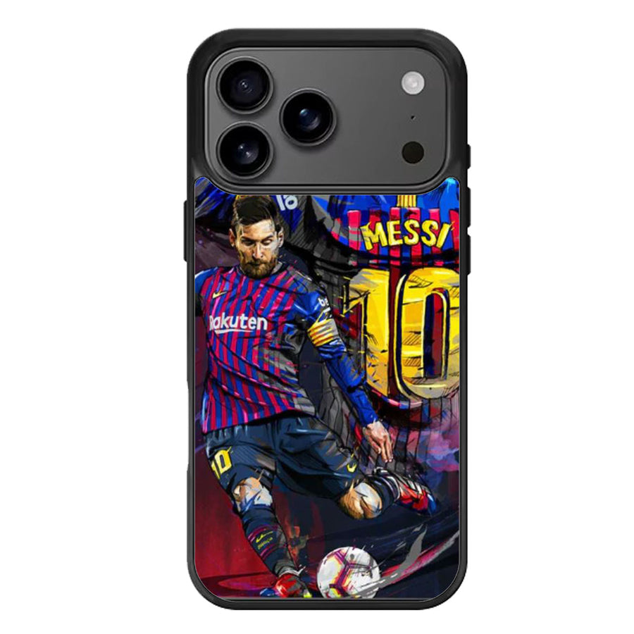Lionel Messi Art iPhone 17 Case