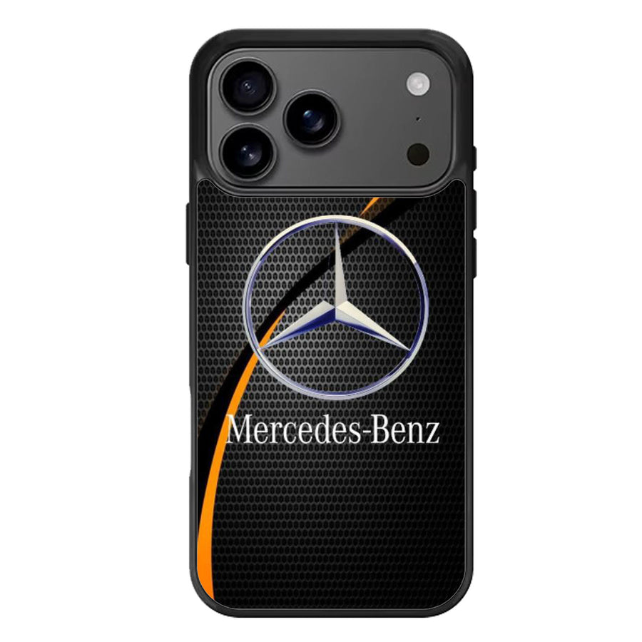 Mercedes Benz Logo Carbon Cover iPhone 17 Case