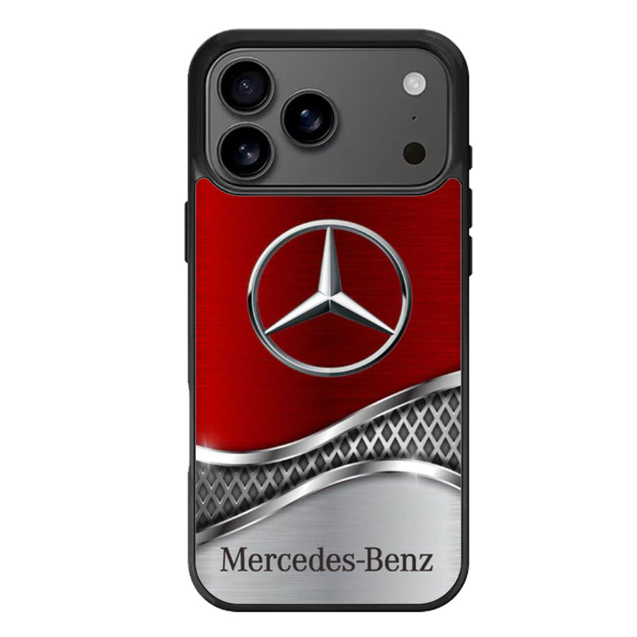 Mercedes Benz Red Logo iPhone 17 Case