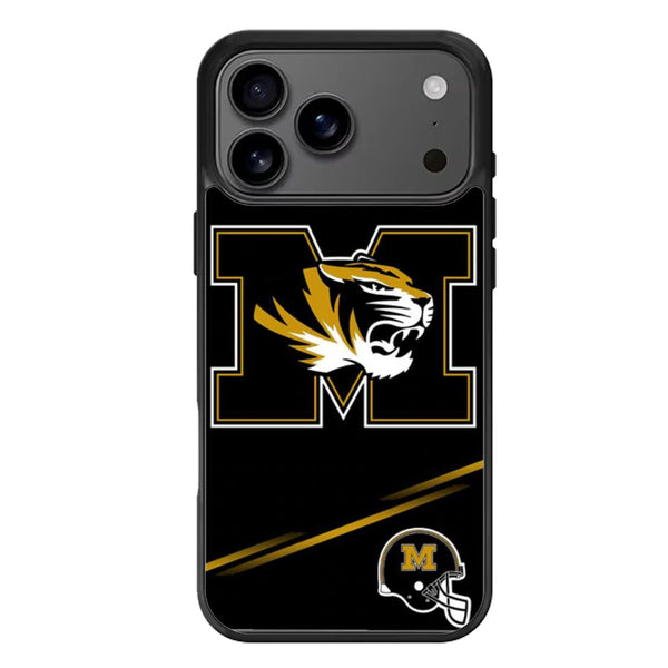 Missouri Tigers Black iPhone 17 Case