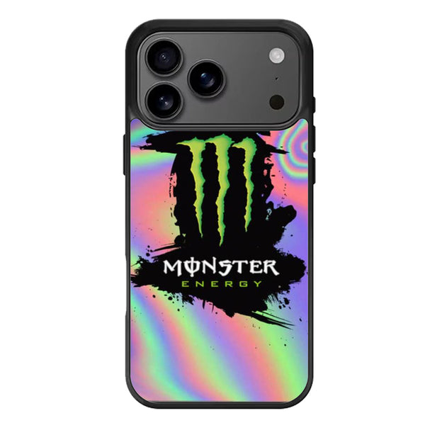 Monster Energy Holographic iPhone 17 Case