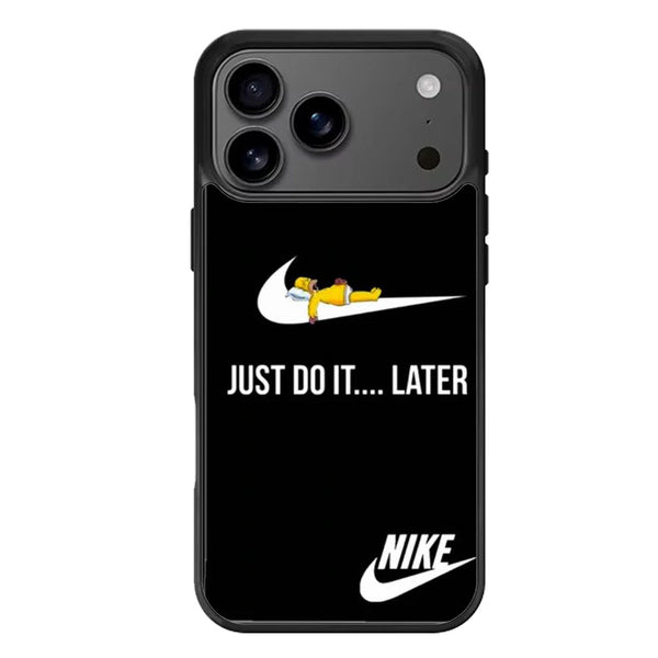 Nike Just Do It Later iPhone 17 Case
